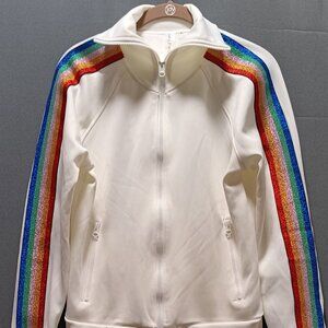 NEW White Jaket Half Heart